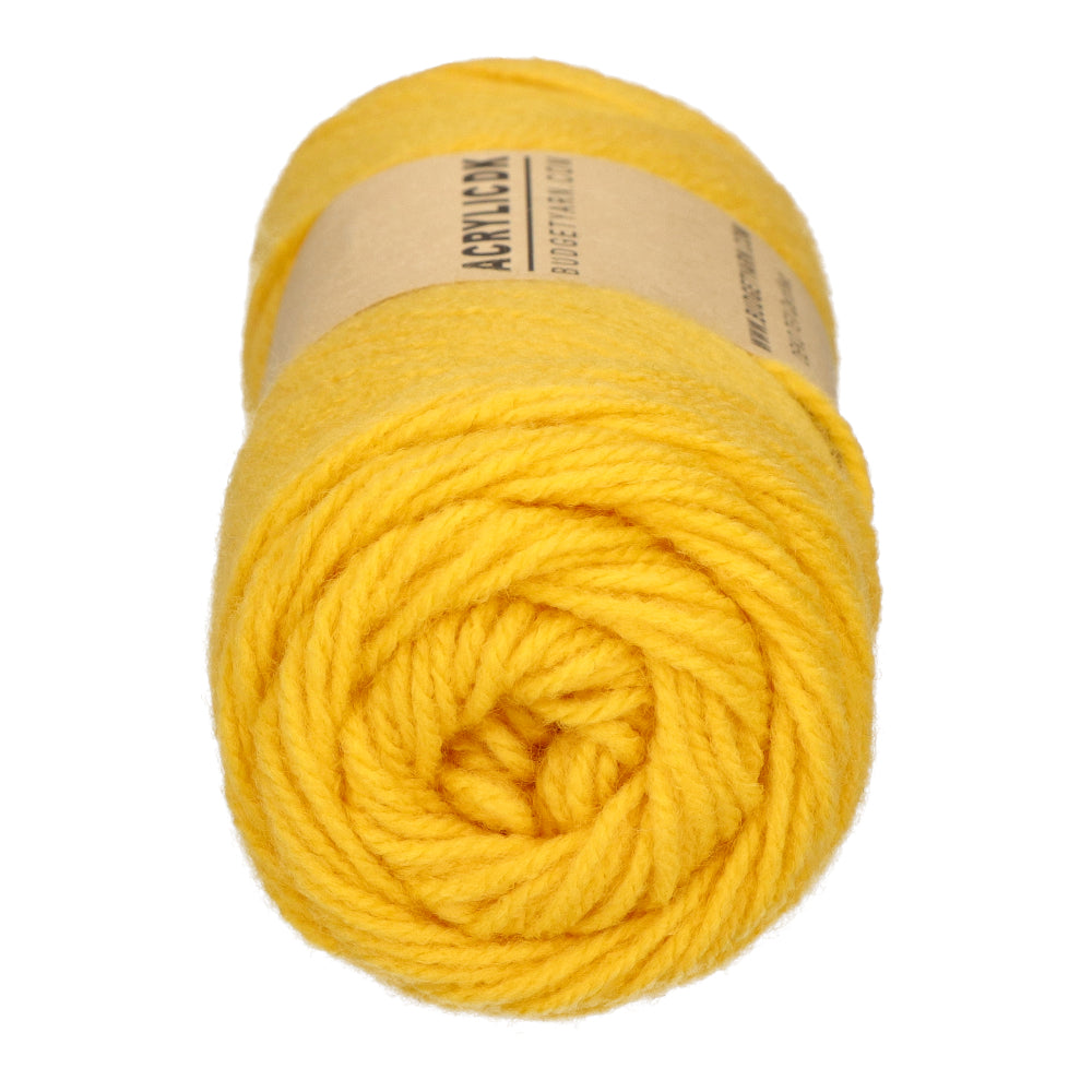 Budgetyarn Acrylic DK 015 Mustard (2)