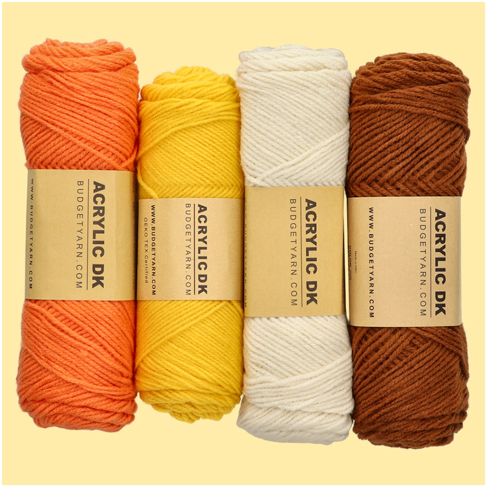 Budgetyarn Acrylic DK 021 Sunset (3)