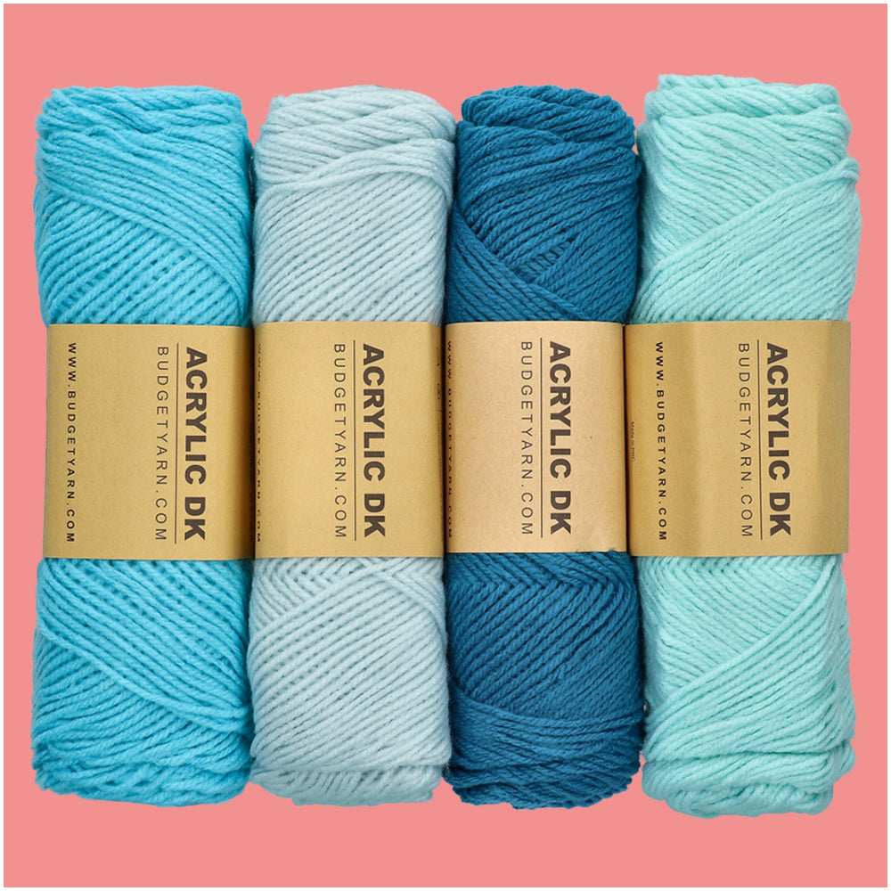 Budgetyarn Acrylic DK 070 Petroleum (4)