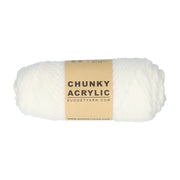 Budgetyarn Chunky Acrylic 001 White