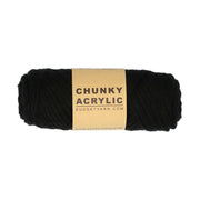 Budgetyarn Chunky Acrylic 100 Black