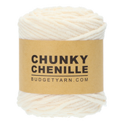 Budgetyarn Chunky Chenille 002 Cream