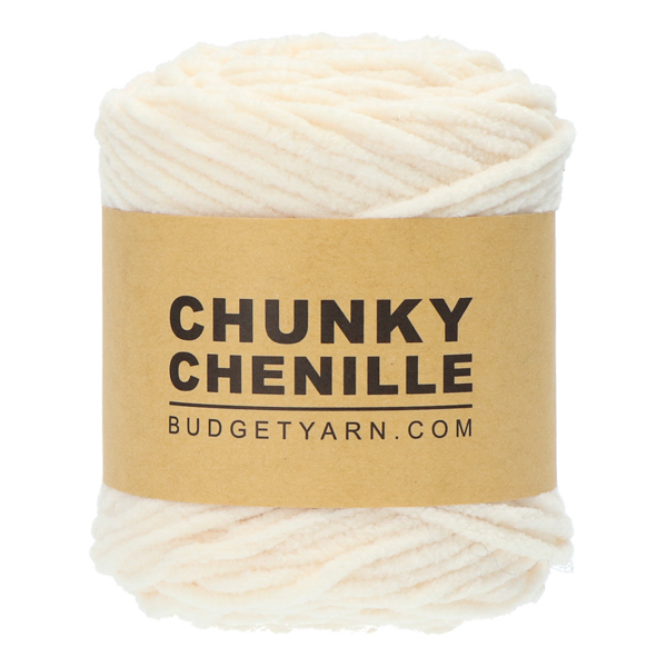 Budgetyarn Chunky Chenille 002 Cream