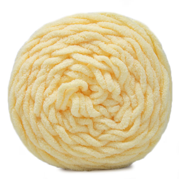 Budgetyarn Chunky Chenille 010 Vanilla (2)