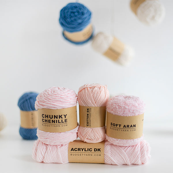 Chunky chenille — sfeerbeeld met Budgetyarn Chunky Chenille