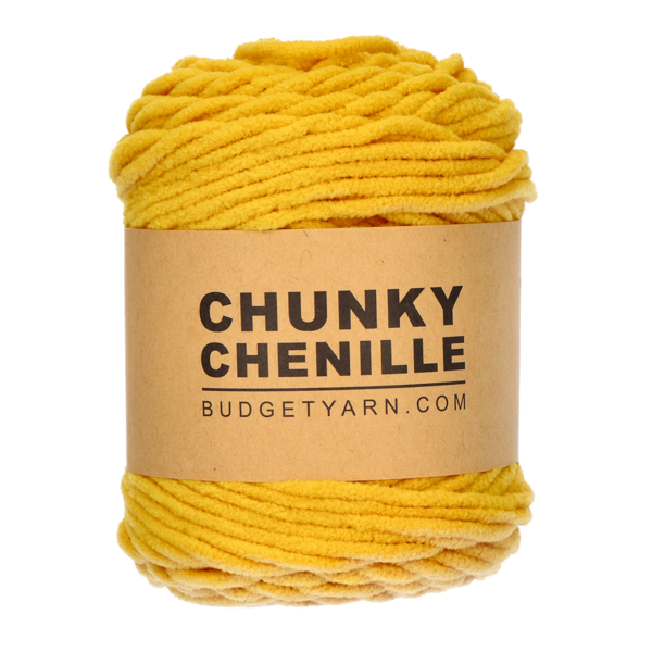 Budgetyarn Chunky Chenille 015 Mustard