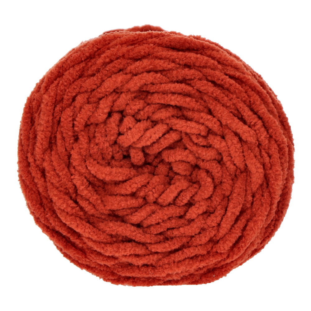 Budgetyarn Chunky Chenille 024 Chestnut (2)