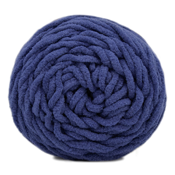 Budgetyarn Chunky Chenille 060 Navy Blue (2)