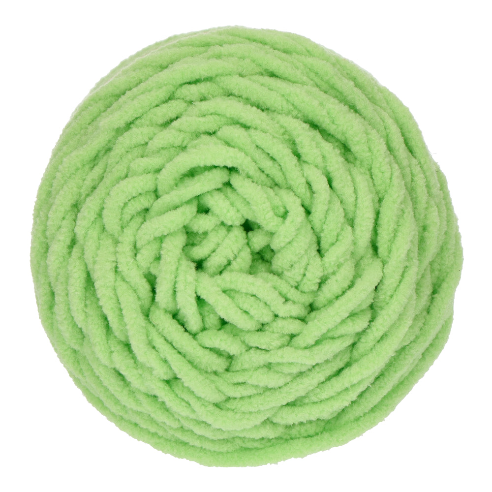 Budgetyarn Chunky Chenille 081 Lettuce (2)
