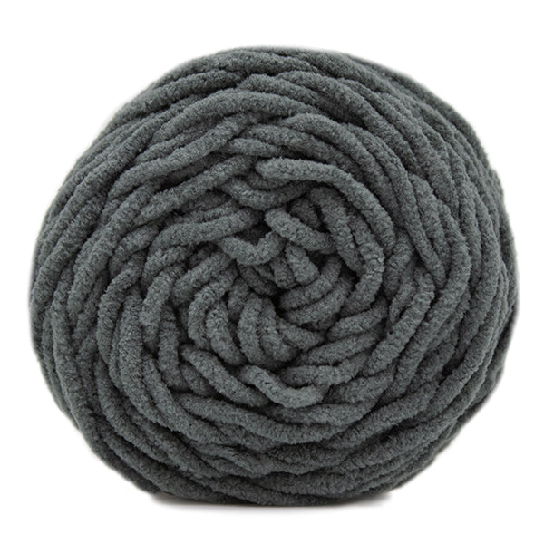 Budgetyarn Chunky Chenille 098 Graphite (2)