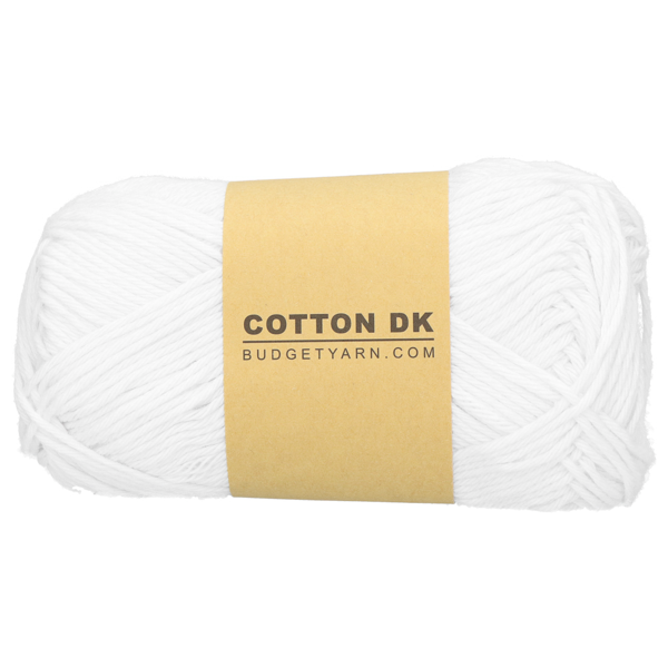 Budgetyarn Cotton DK 001 White