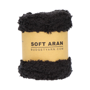 Budgetyarn Soft Aran 100 Black