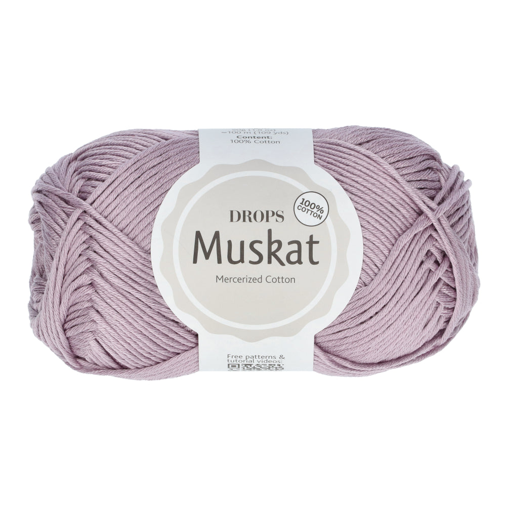 Drops Muskat Uni Colour 92 Zoete Orchidee