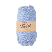 Drops Fabel Uni Colour 117 Lichtblauw