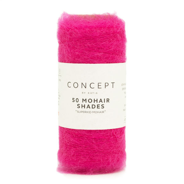 Katia 50 Mohair Shades 038 Fuchsia