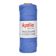 Katia Macramé Cord Fine 210 Blauw