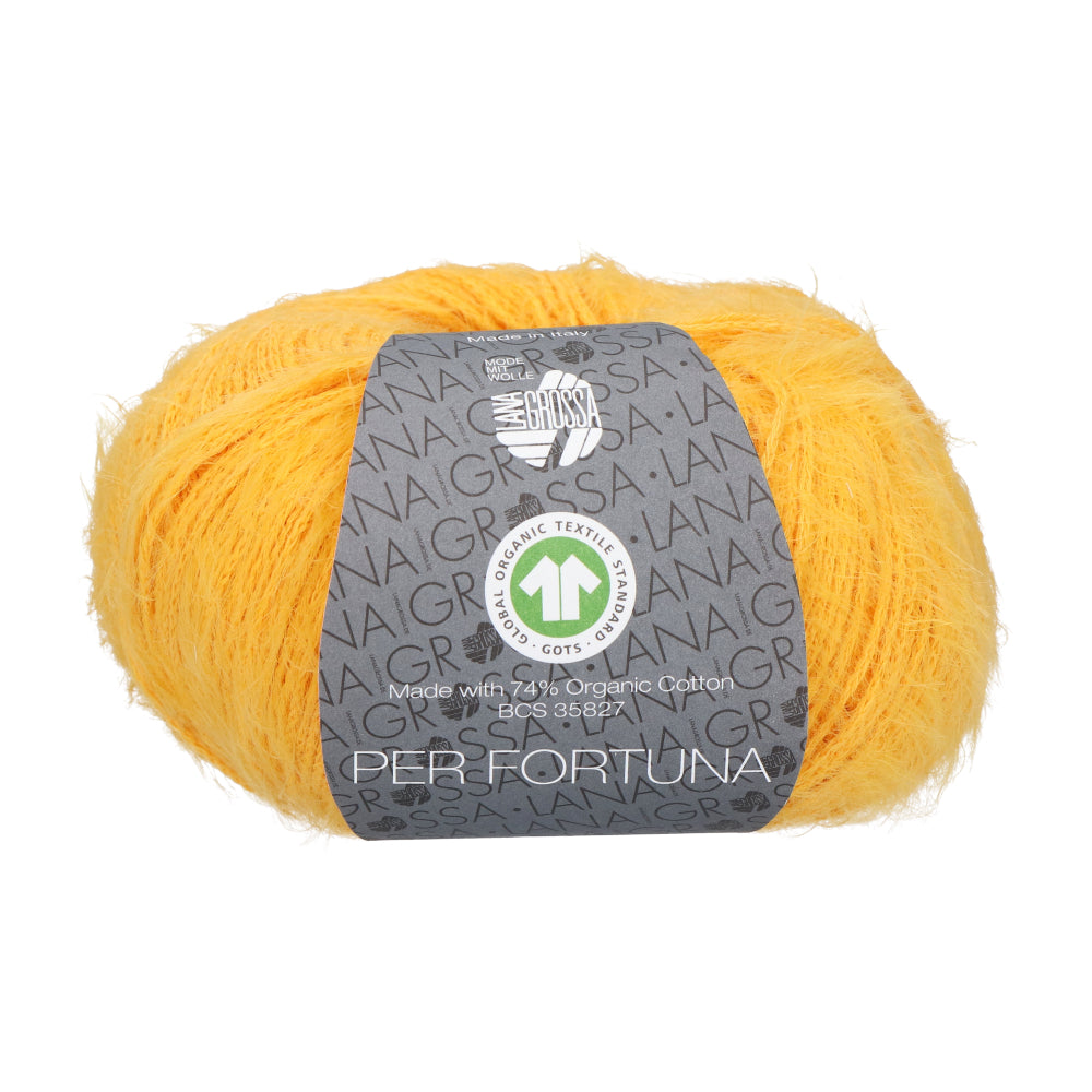 Lana Grossa Per Fortuna 012 Yolk yellow