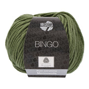 Lana Grossa Bingo 742 Olijfgroen