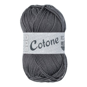 Lana Grossa Cotone 114 Leisteen Grijs