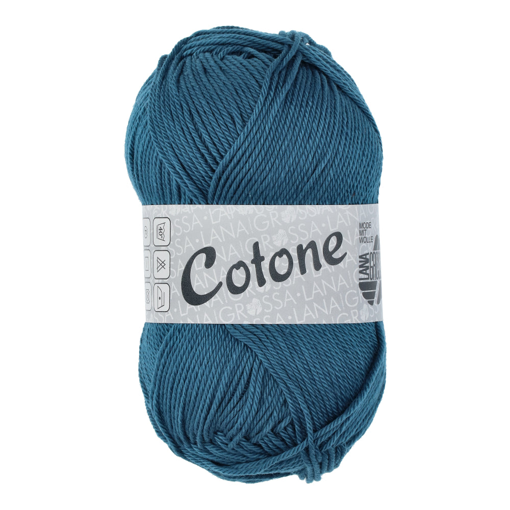 Lana Grossa Cotone 119 Donker Petrol