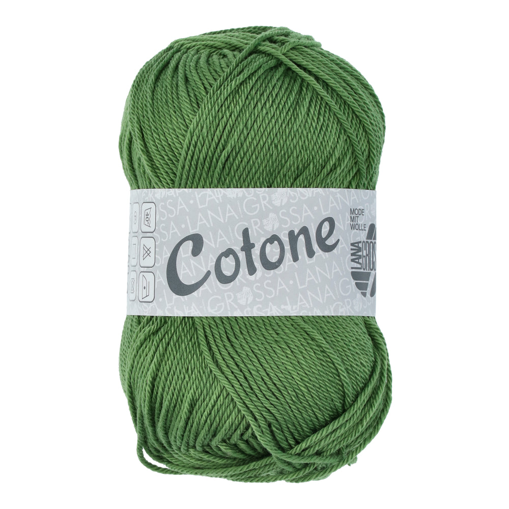 Lana Grossa Cotone 054 Varen Groen