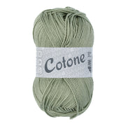 Lana Grossa Cotone 097 Grijs Groen