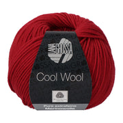 Lana Grossa Cool Wool 514 Donkerrood