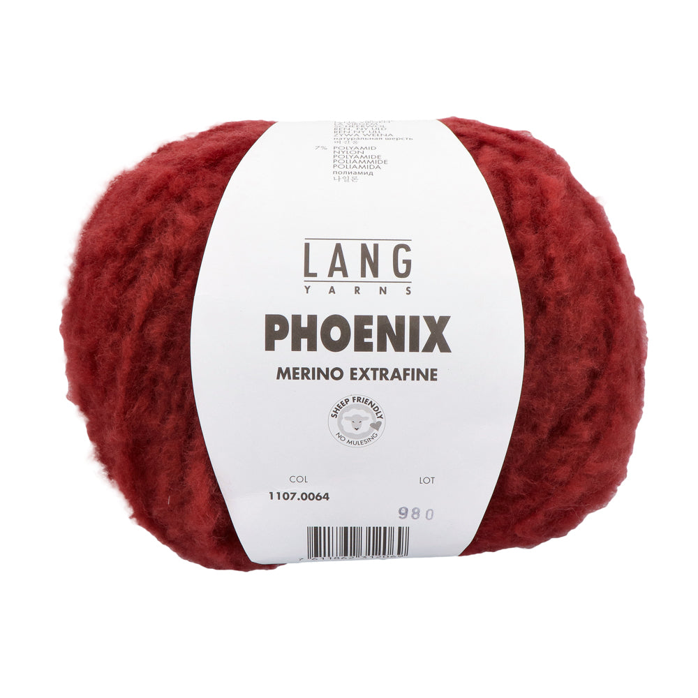 Lang Yarns Phoenix 064 Bordeaux