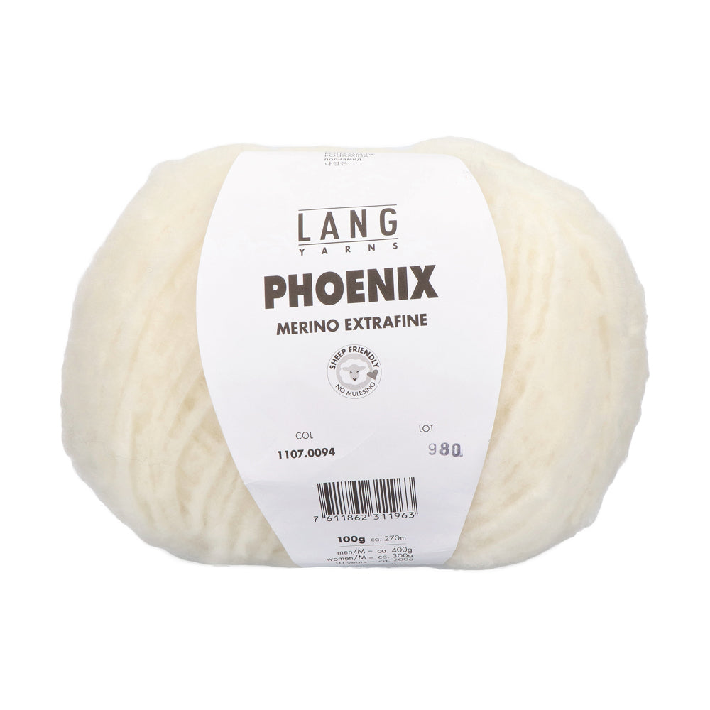 Lang Yarns Phoenix 094 Gebroken Wit