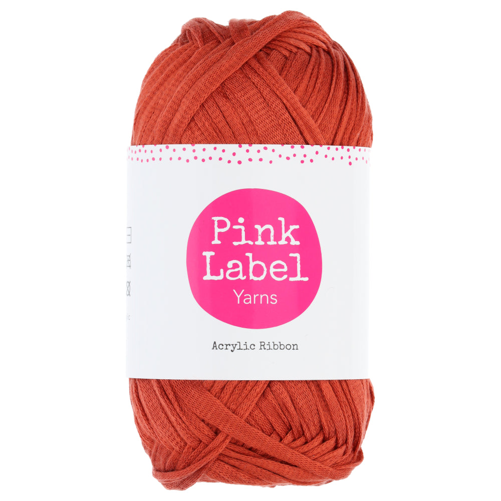Pink Label Acrylic Ribbon 078 Tess - Cognac