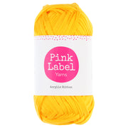 Pink Label Acrylic Ribbon 082 Jane - Cosy yellow