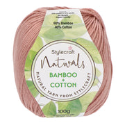 Stylecraft Naturals - Bamboo + Cotton DK 7166 Cameo