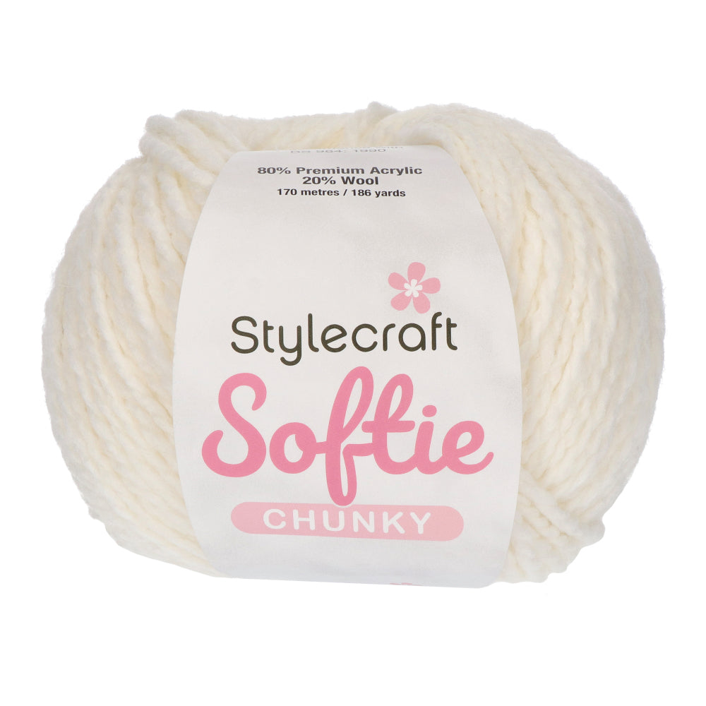 Stylecraft Softie Chunky 3982 Cream