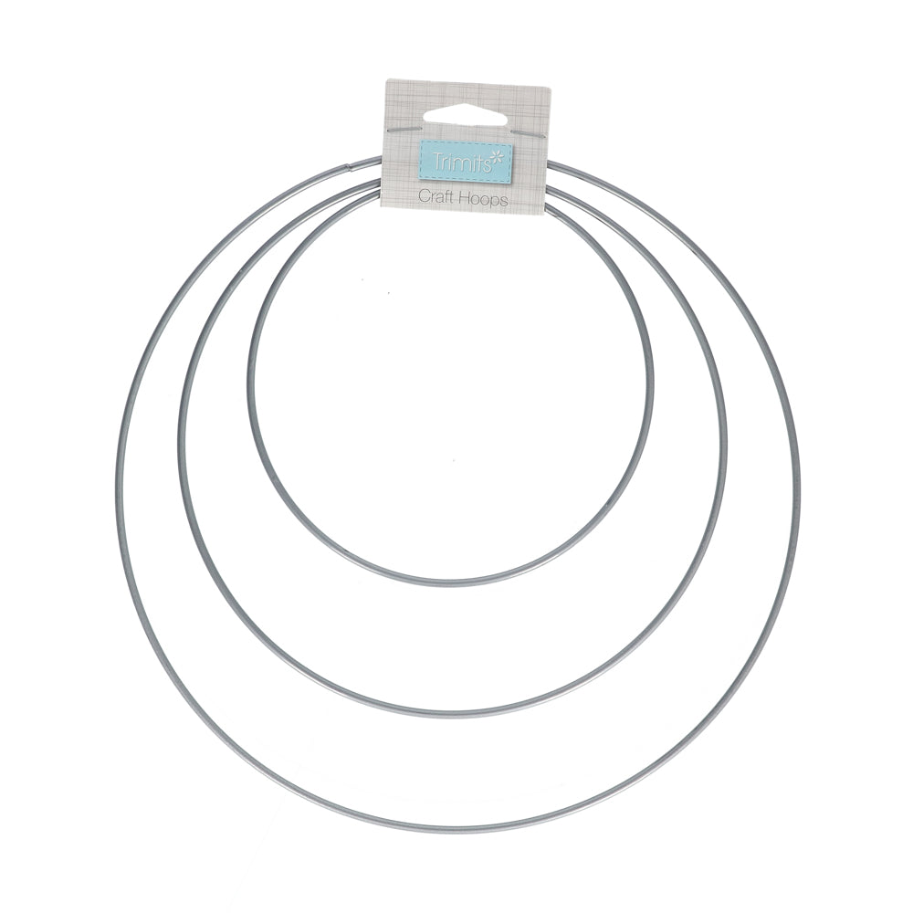 Trimits Metalen Ring 15-25 cm 02 Silver (3 stuks)