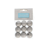 Trimits Houten Ronde Kralen 25 mm 02 Grey (9 stuks)