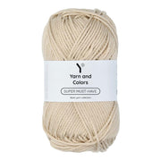 Yarn and Colors Super Must-have 003 Ecru - bol garen in deze kleur