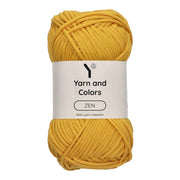 Yarn and Colors Zen 015 Mustard - bol garen in deze kleur