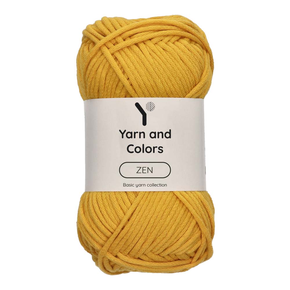 Yarn and Colors Zen 015 Mustard - bol garen in deze kleur