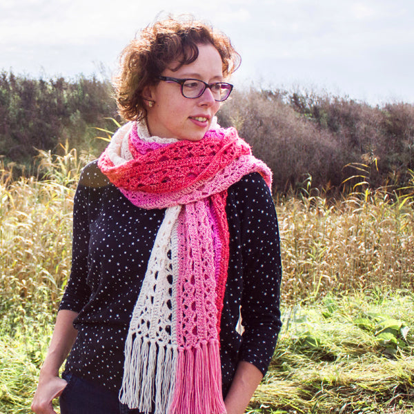 Charming Ajour Omslagdoek Haakpakket (5)