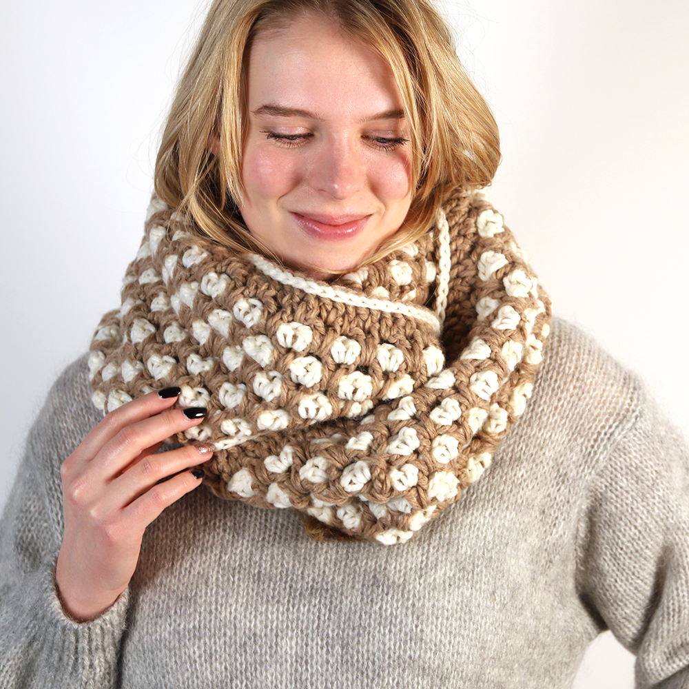 Chunky Col-sjaal Haakpatroon (2)
