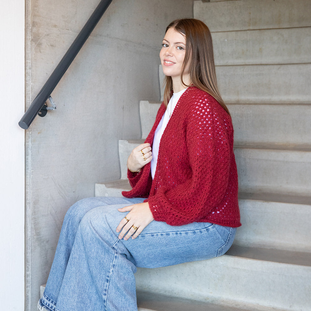 Cloudlight Cardigan Garen- en Haakpakket