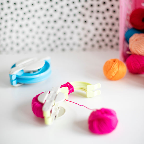 Ponponmaker — gemaakt met Clover Pompon Maker L