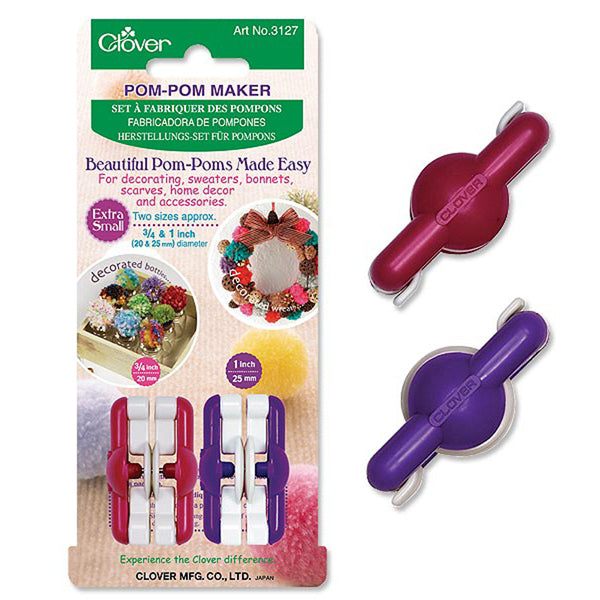 Clover Pompon Maker XS