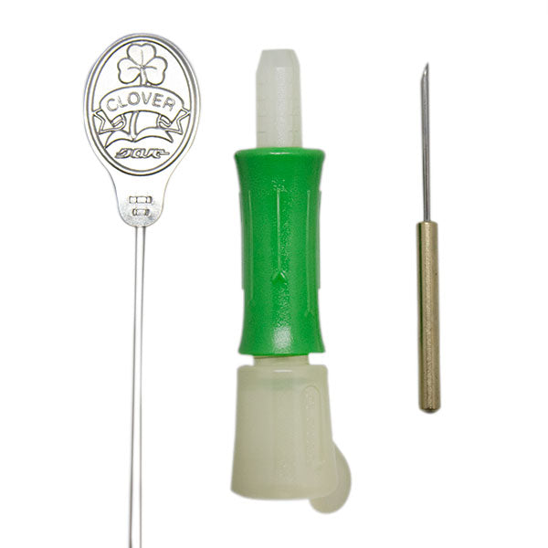 Clover embroidery stitching tool — gemaakt met Clover Punch Naald