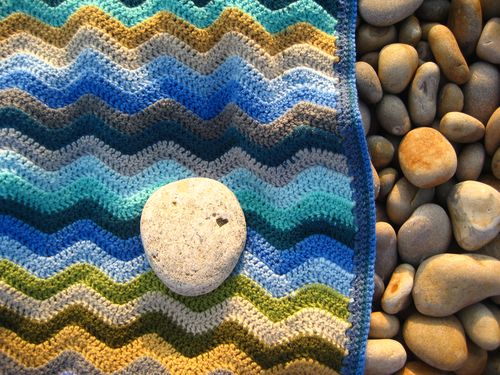Ce wi — gemaakt met Coast blanket Attic24 CAL Garenpakket