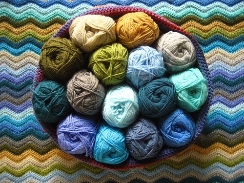 Da wi — gemaakt met Coast blanket Attic24 CAL Garenpakket
