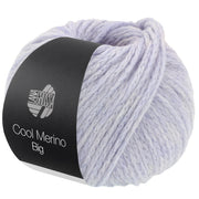Bol Lana Grossa Cool Merino Big in kleur 243 Zacht blauwlila - Lana Grossa Cool Merino Big 243 Zacht blauwlila