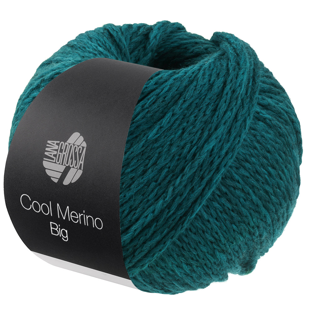Bol Lana Grossa Cool Merino Big in kleur 245 Petrol - Lana Grossa Cool Merino Big 245 Petrol