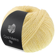 Bol Lana Grossa Cool Merino Big in kleur 246 Vanille - Lana Grossa Cool Merino Big 246 Vanille