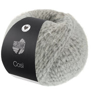 Lana Grossa Cosi 002 Lichtgrijs - productfoto
